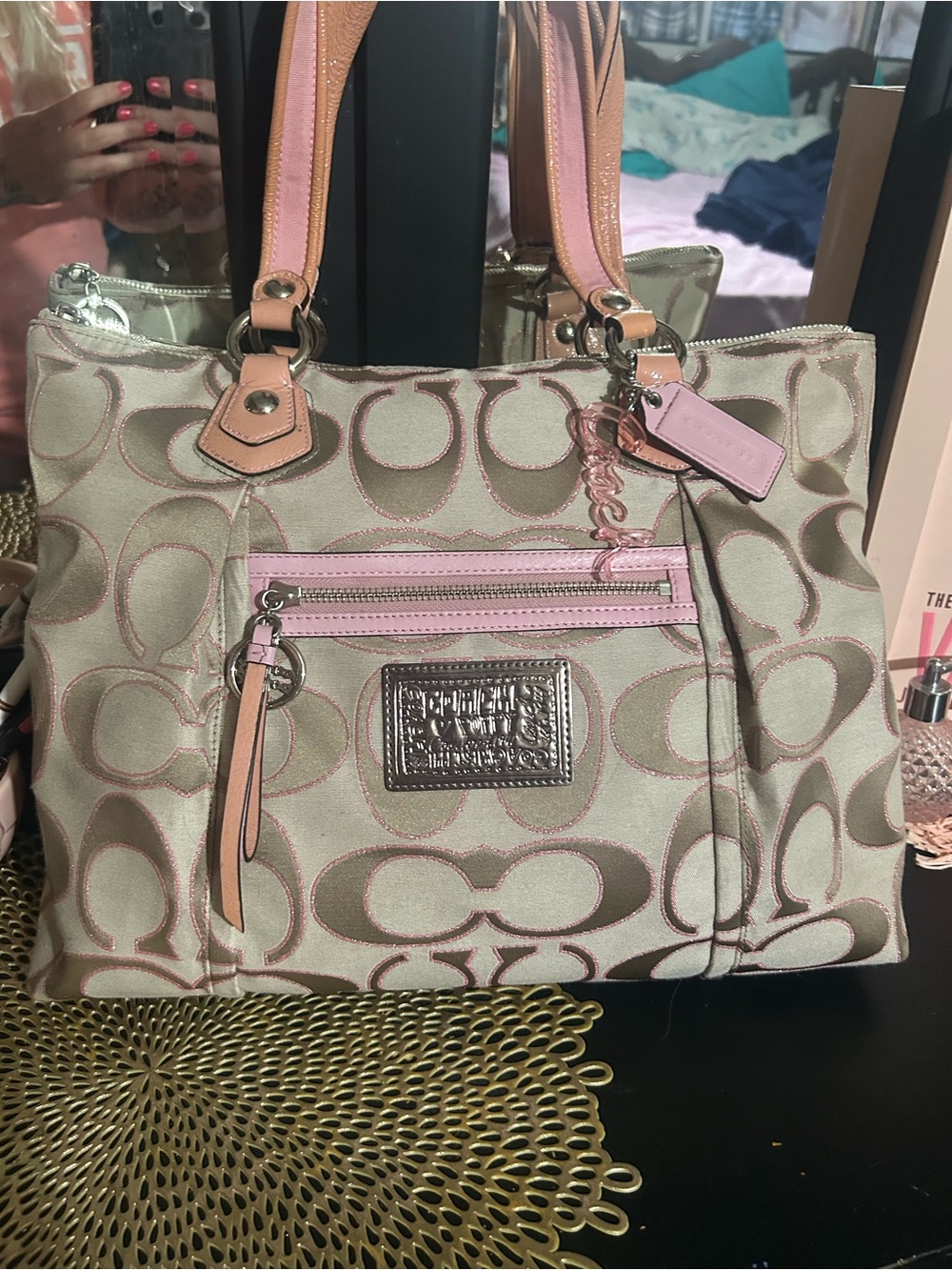 Vintage coach poppy Hamptons signature tote. 2010
